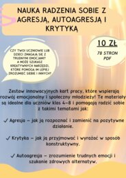 Nauka Radzenia Sobie z Agresją, Autoagresją i Krytyką 4-8