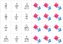 Gry - ułamki dziesiętne (czarny Piotruś, wojna, oczko, memory) klasa 4, 5, 6