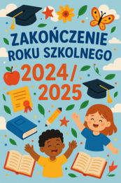 Kolorowe zakończenie roku – 4 plakaty