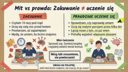 Jak się uczyć - gazetka szkolna / prezentacja / materiał na zajęcia doradztwa zawodowego/rewalidację/dla pedagoga