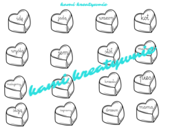 Czekoladowe części mowy