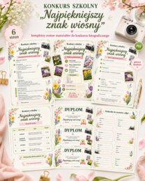 Konkurs szkolny. Najpiękniejszy znak wiosny