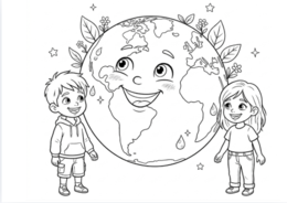 Mega Pakiet na Dzień ZIemi: Gazetka, Kolorowanka XXL i Filmik Edukacyjny