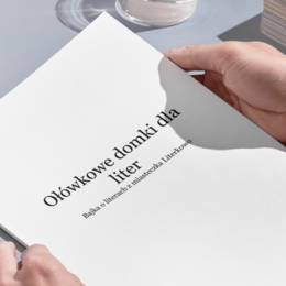 Ołówkowy domek literowy - narzędzie ułatwiające naukę pisania w liniaturze + bajka wprowadzająca