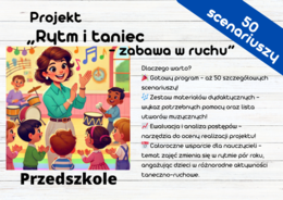 Projekt „Rytm i taniec – zabawa w ruchu” dla przedszkoli!