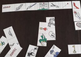 Domino rysowane - homonimy