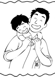 DZIEŃ MAMY I TATY - KOLOROWANKI