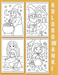 Dzień bajek 22 karty pracy i 10 masek (pdf i jpg)