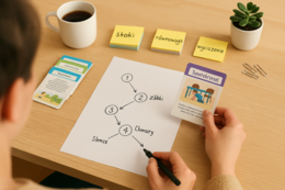 Deszczowy tor przeszkód – karty zadań ruchowych