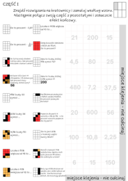 Kolorowanka XXL. Procenty. Klasa 7. Kodowanie