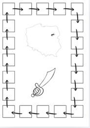 Pan Tadeusz - stacje zadaniowe na start (lekcja w ruchu)