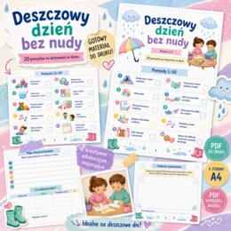Deszczowy dzień bez nudy