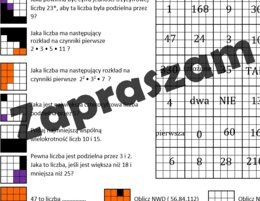 Kodowanie - powtórzenie DYNIA