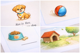 My dog Rex – mini picture dictionary