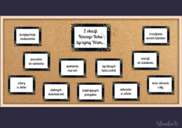 Gazetka z życzeniami na Nowy Rok - wersja 2