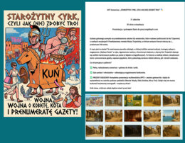 Scenariusz: „STAROŻYTNY CYRK, CZYLI JAK (NIE) ZDOBYĆ TROI” - humorytyczna wersja wojny trojańskiej