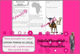 Pomysł na lekcję/karta pracy/stacje zadaniowe/notatki/ materiał do lekcji do tematu „Rolnictwo Afryki.” w pdf. W gratisie niekomercyjny scenariusz lekcji/pomysł na lekcję w programie genial.ly do edycji. Geografia 8. Dział „Afryka”.