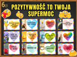 DZIEŃ POZYTYWNEGO MYŚLENIA - materiał edukacyjny, gazetka