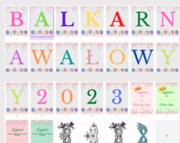 Girlanda BAL KARNAWAŁOWY 2023