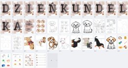 DZIEŃ KUNDELKA - GIRLANDA ZADANIA