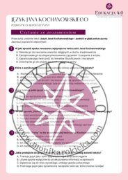 Jan Kochanowski - poezja, która żyje. Ebook