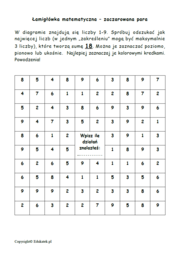 „Zaczarowana para”- doskonalenie dodawania i odejmowania