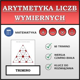 Trimino - Arytmetyka liczb wymiernych | matematyka