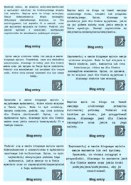 Blog entry topics matura