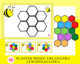 Plaster miodu - układanka lewopółkulowa