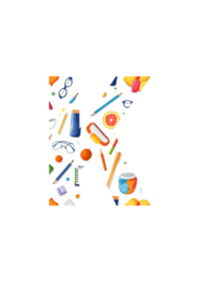 Napis BACK TO SCHOOL gazetka