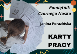 Karty pracy z odpowiedziami - Pamiętnik Czarnego Noska - Janina Porazińska