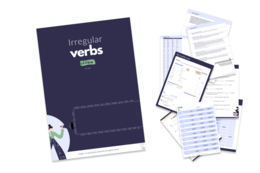 Czasowniki nieregularne offline – pomysły na utrwalenie dla klas 5-8