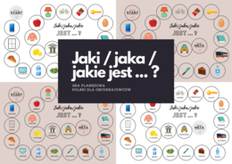 Jaki / jaka / jakie jest .... ? Gra dla początkujących POLSKI DLA OBCOKRAJOWCÓW (K)