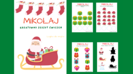 Mikołaj - kreatywne karty pracy