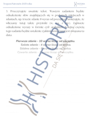 Escape room - Tropem Patronów 2025 roku