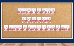 Narodowe Święto Niepodległości - girlanda