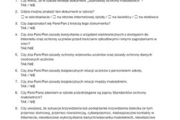 Ocena Standardów Ochrony Małoletnich – kompletny zestaw dokumentów