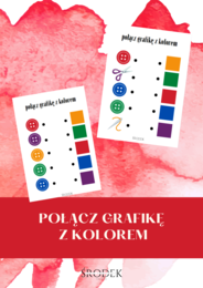 POŁĄCZ GRAFIKĘ Z KOLOREM - karta pracy