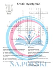 Środki stylistyczne - krzyżówka