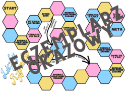 Liczby rzymskie - gra planszowa