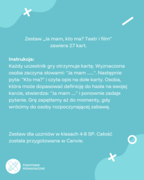 Ja mam, kto ma? Teatr i film