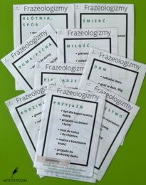 Egzamin ósmoklasisty - motywy - frazeologizmy - synonimy