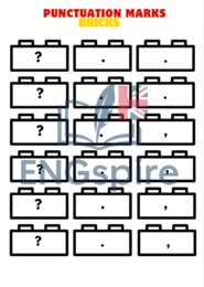 LEGO Grammar Fun – Present Simple, to be i can w formie gry