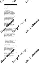 Egzamin ósmoklasisty – Arkusz z języka polskiego „Dziady cz. II” | Pełny test z kluczem odpowiedzi