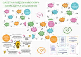 Gazetka z okazji Międzynarodowego Dnia Języka Ojczystego
