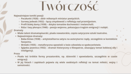 Prezentacja o Marii Pawlikowskiej-Jasnorzewskiej