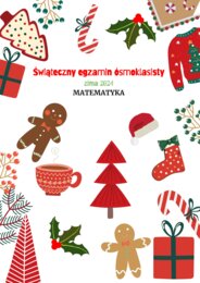 Świąteczny arkusz egzaminacyjny - E8 matematyka
