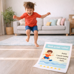 Domowy tor przeszkód