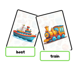 Karty obrazkowe i wyrazowe TOYS