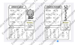 Jednostki długości i masy - pakiet wiedzy